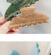Women's Sweet Solid Color Arylic Hair Claws