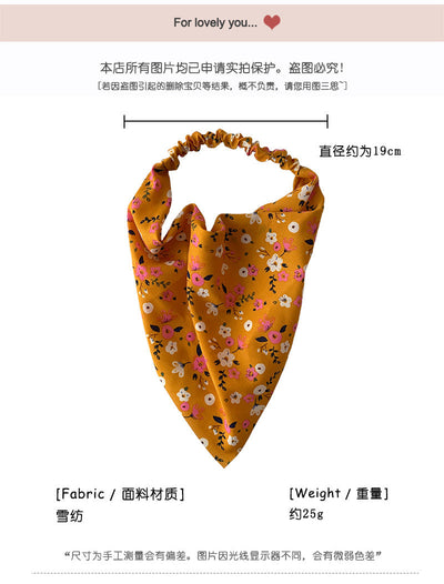 fashion elastic triangle scarf headband