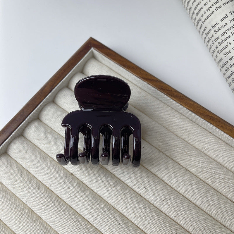 Women's Simple Style Geometric Plastic Resin Handmade Hair Claws