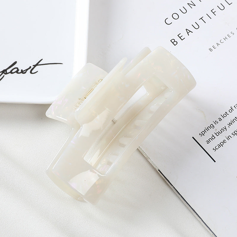 fashion leopard arylic stoving varnish hair claws 1 piece