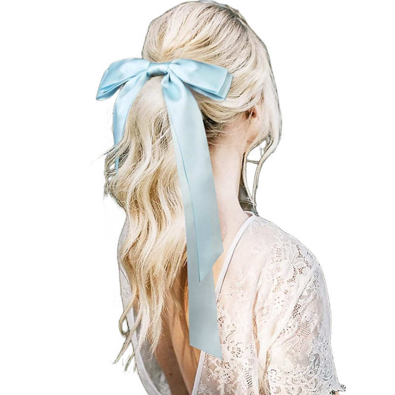 Women's Simple Style Bow Knot Cloth Handmade Hair Clip