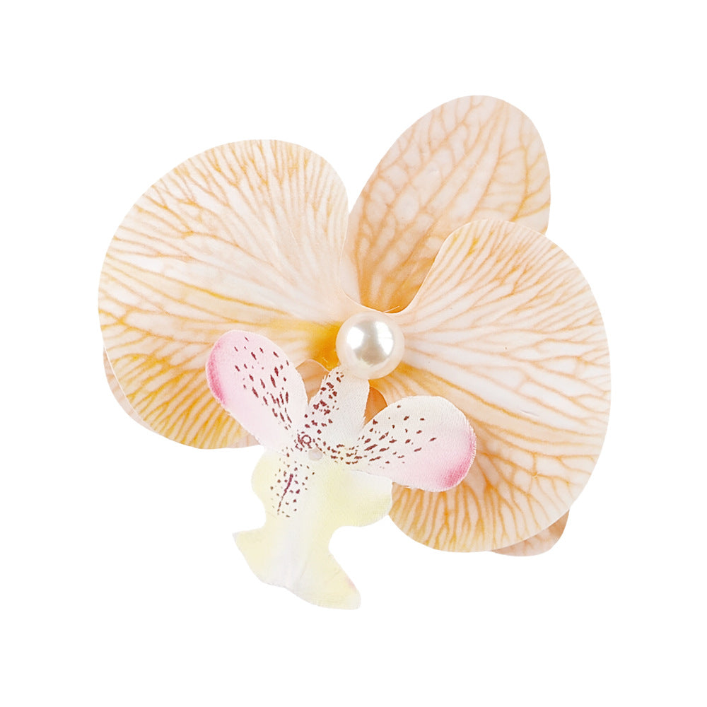 Women's Elegant Streetwear Floral Plastic Resin Hair Clip