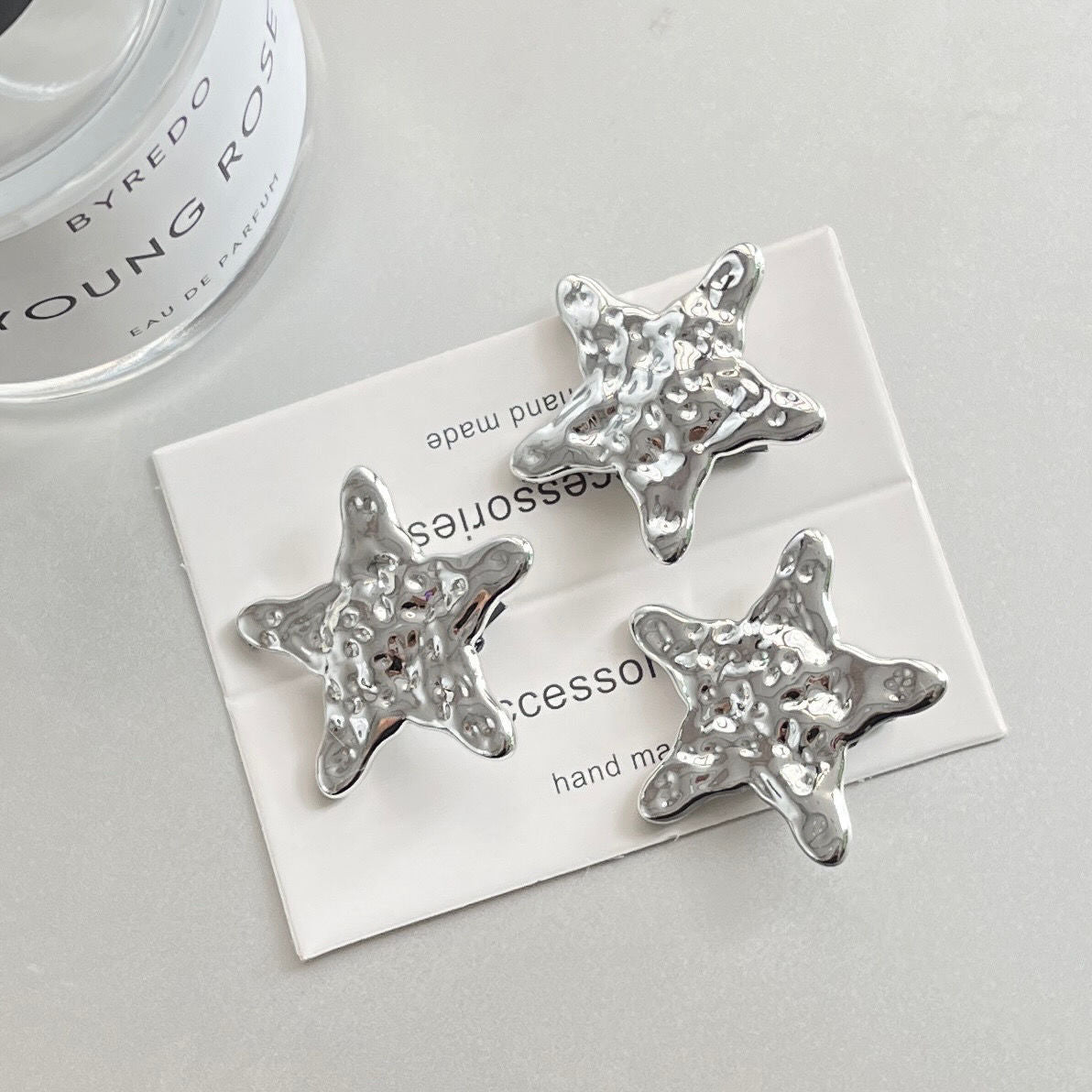 Unisex Casual Simple Style Star Arylic Hair Clip