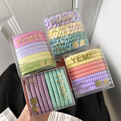 Women's Casual Simple Style Streetwear Multicolor Nylon Hair Tie