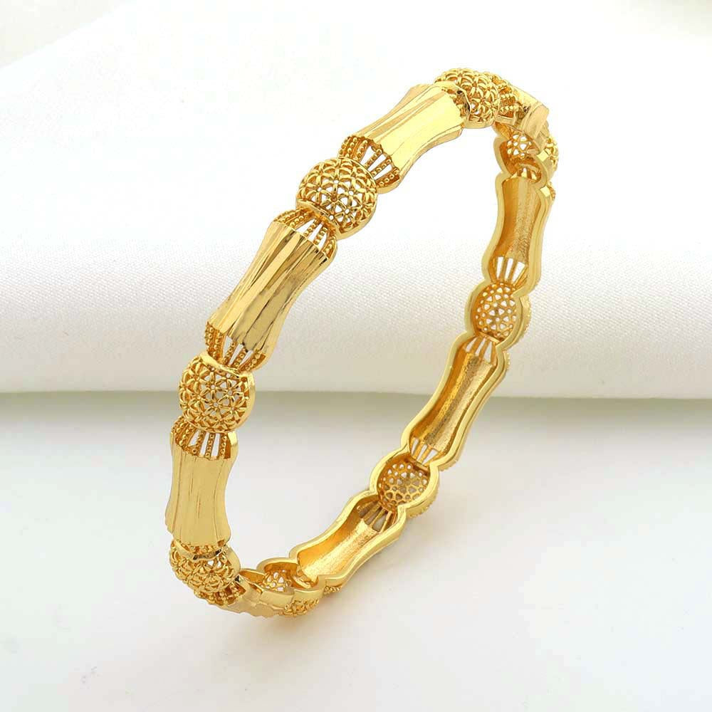 Copper Plating 18K Gold Ladies' Bracelet Temperament Entry Lux Hollow Small Waist Dubai Bridal Wedding Jewelry