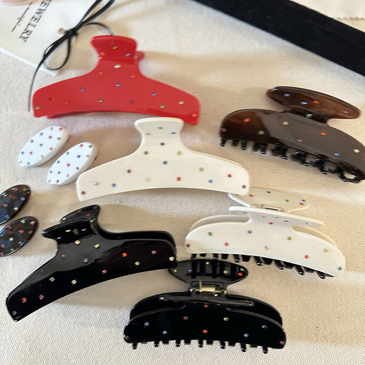 Women's Simple Style Geometric Acetic acid sheets Hair Claws