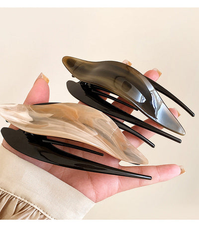 Women's Modern Style Classic Style Geometric Solid Color Arylic Hair Clip