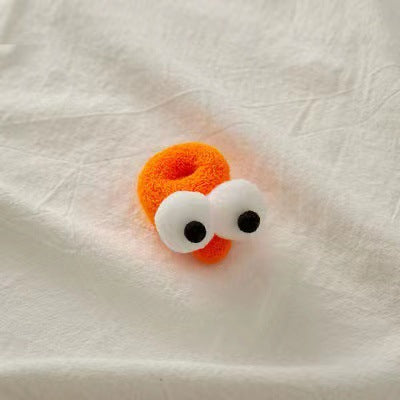 women's cute cartoon cloth hair tie