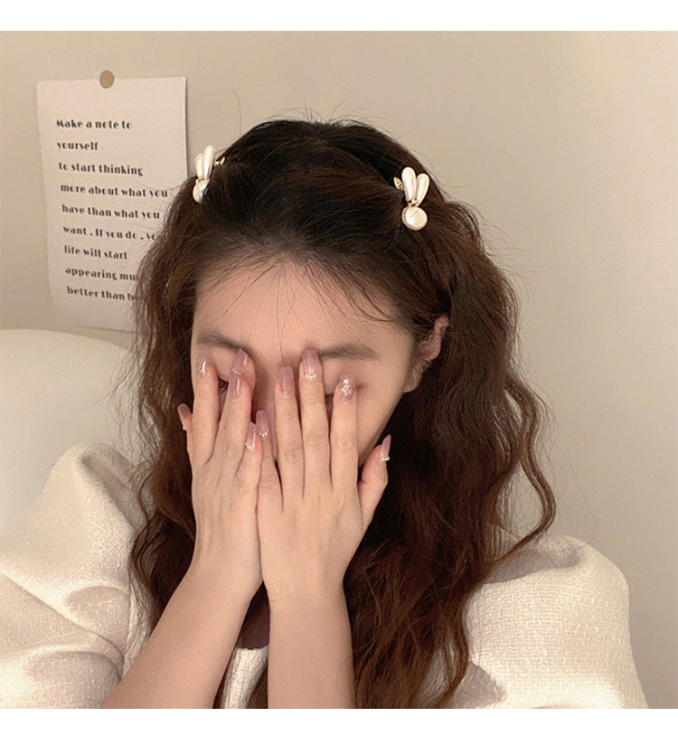 Women's Sweet Rabbit Metal Hair Clip