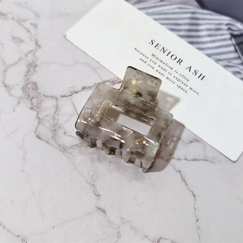 fashion geometric acetic acid sheets stoving varnish hair claws 1 piece