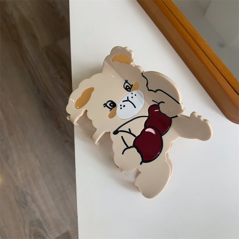 Unisex IG Style Cute Animal Acetic acid sheets Hair Claws