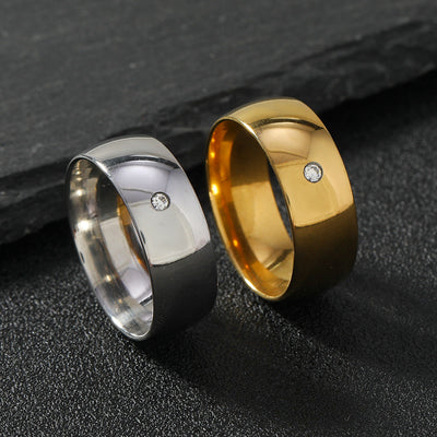 Jewelry Simple Style Classic Style Geometric 201 Stainless Steel Rings