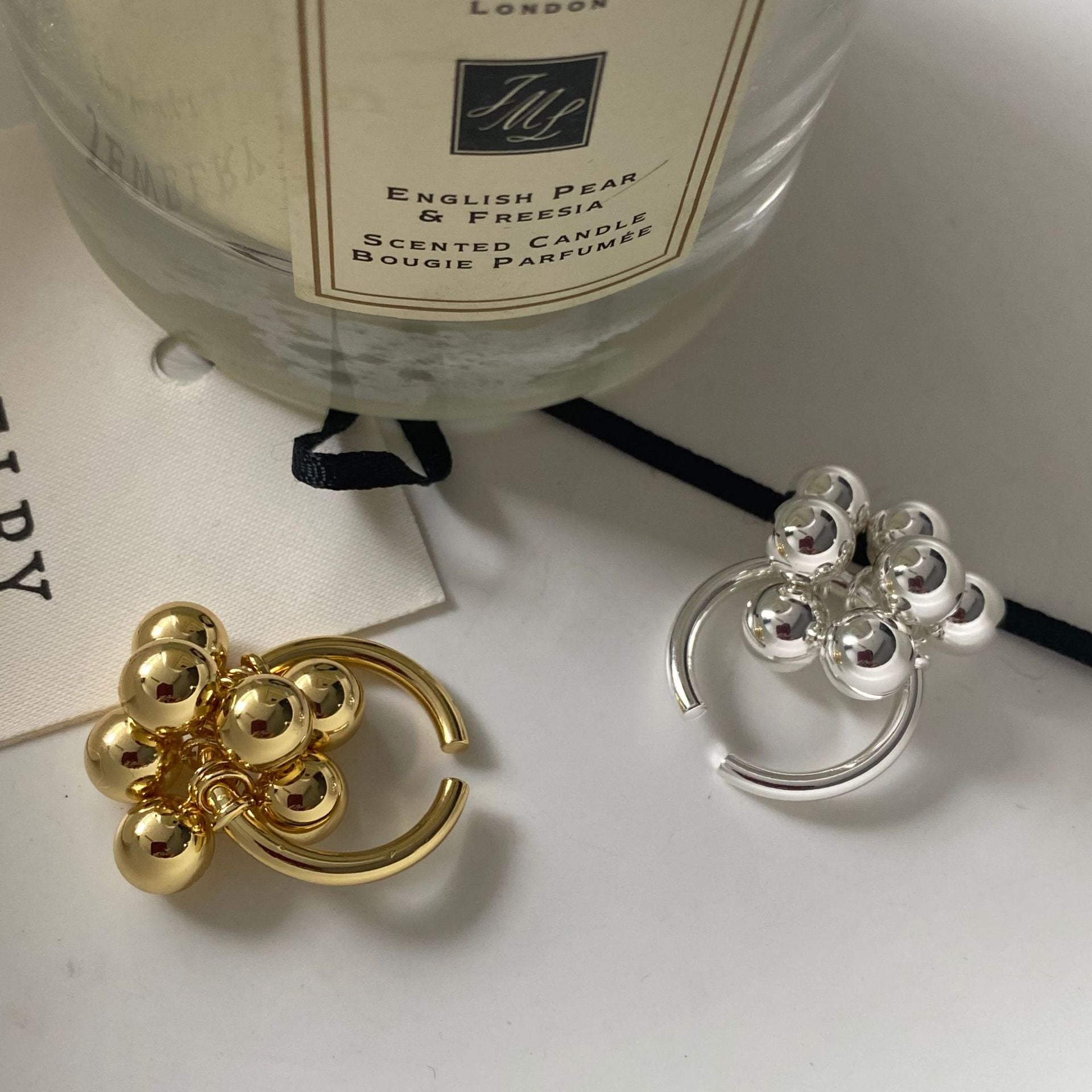 Copper Plating Solid Color Rings