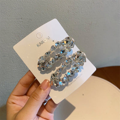 fairy style sparkly artificial crystal hair clip