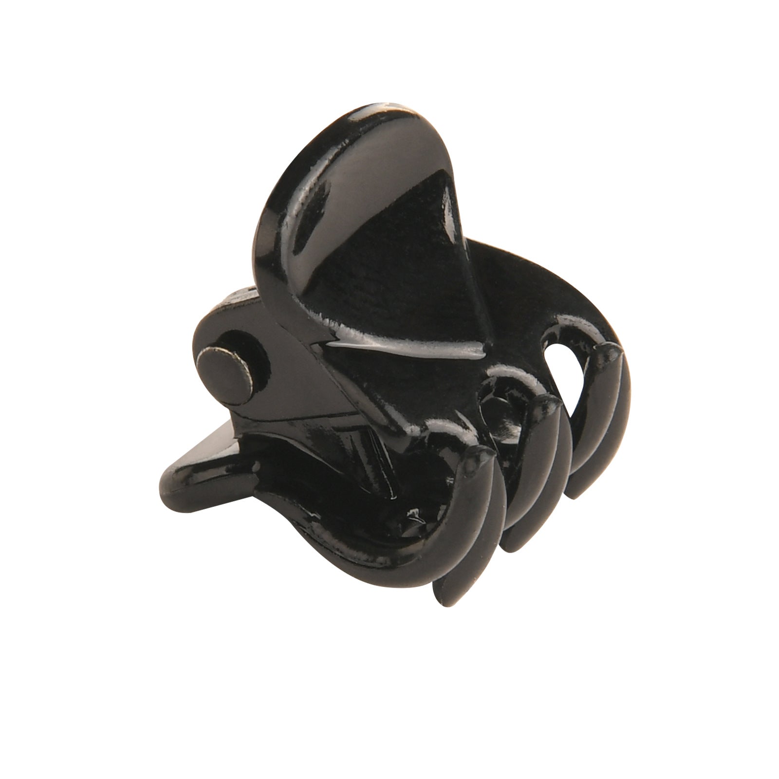 simple style color block plastic hair claws