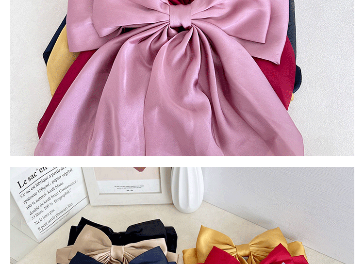 Women's Simple Style Classic Style Bow Knot Hair Tie