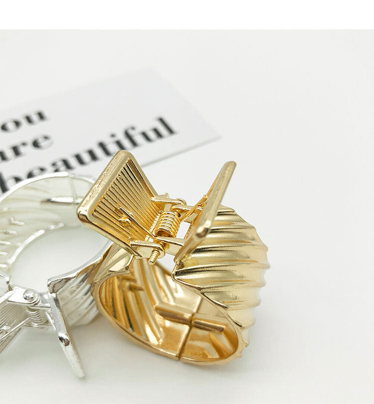 Women's Simple Style Geometric Alloy Plating Hair Clip