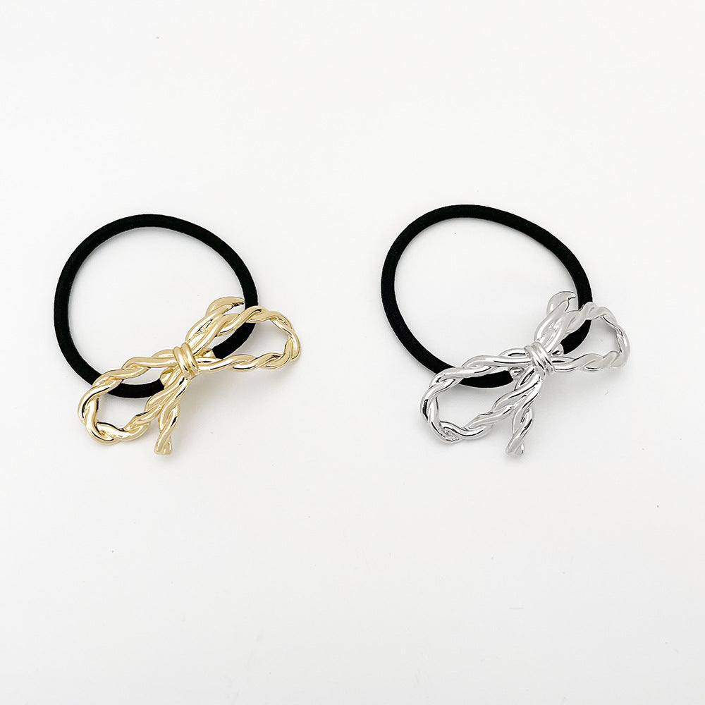 Women's Sweet Bow Knot Alloy Hair Tie