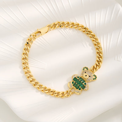 Jewelry Cute Bear Copper Bear Bracelets