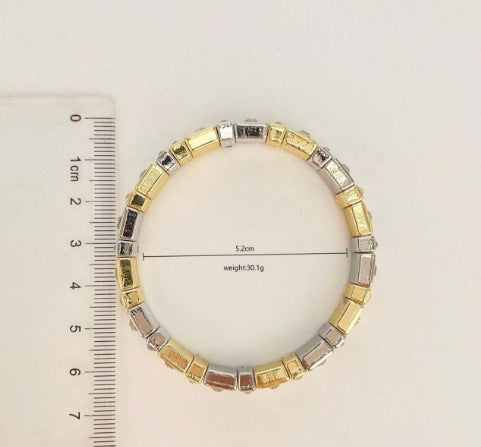 Copper Plating Geometric Bracelets