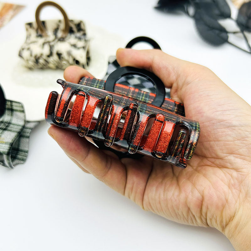 Women's Elegant Bag Acetic acid sheets Hair Claws