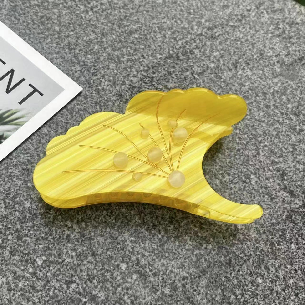 Women's Cute Frog Acetic acid sheets Hair Claws