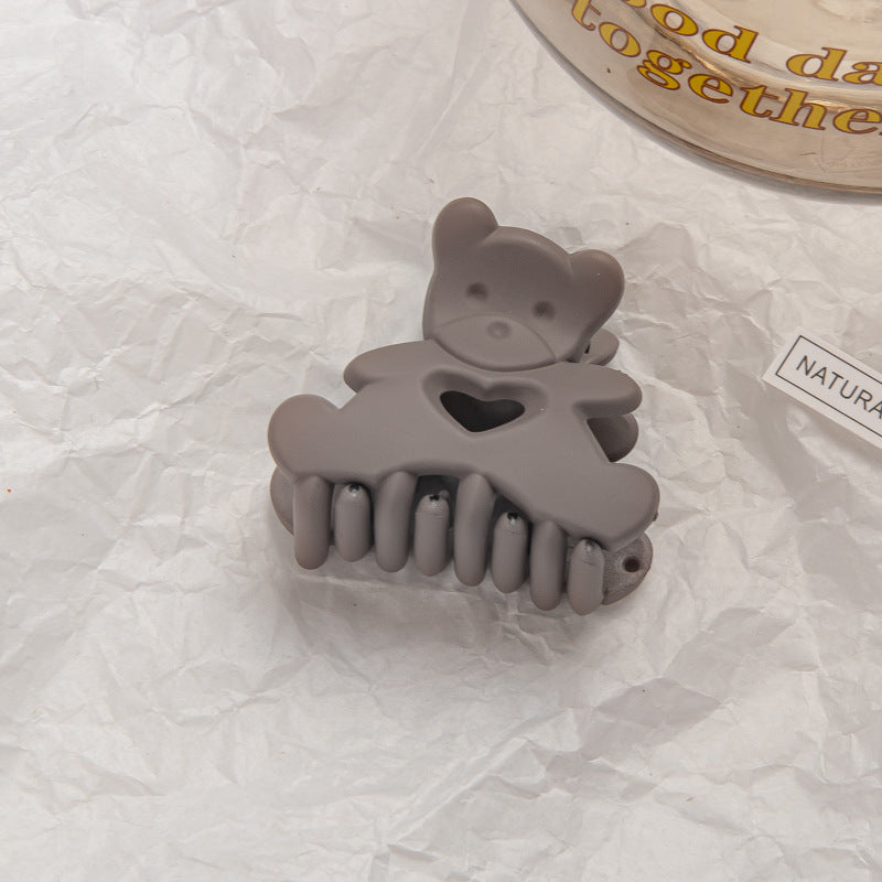 cartoon style cute bear plastic hair claws