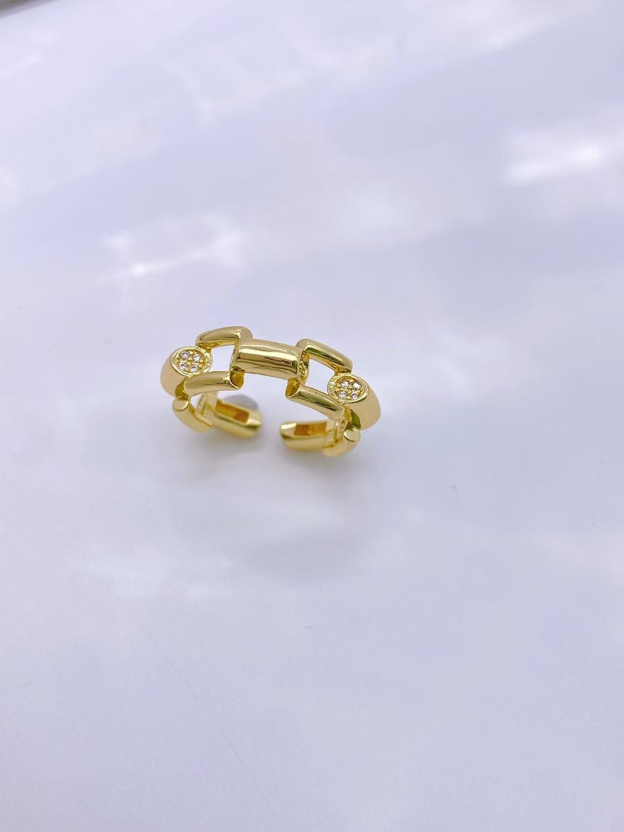 Jewelry Vintage Style Classic Style Geometric Copper Zircon Plating Rings Bracelets