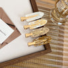 women's sweet geometric acetic acid sheets hair clip