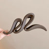 Cute love grab clip girl 2025 new popular high-end disc hair shark clip hairpin hair card headdress