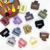 simple style solid color arylic hair claws 1 piece