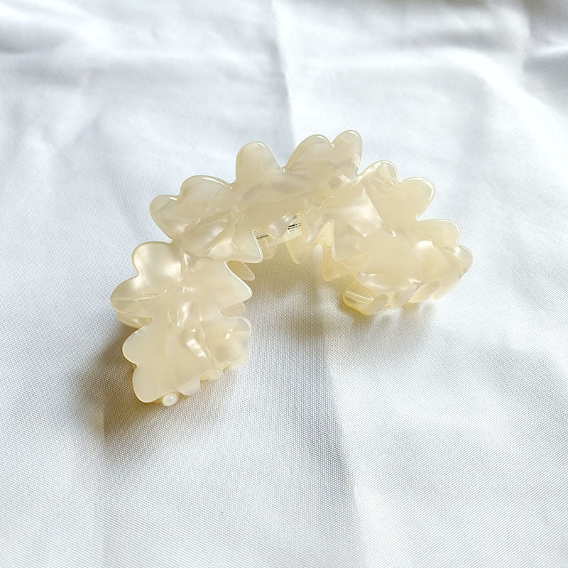 Women's Casual Simple Style Streetwear Solid Color Acetic acid sheets Hair Claws