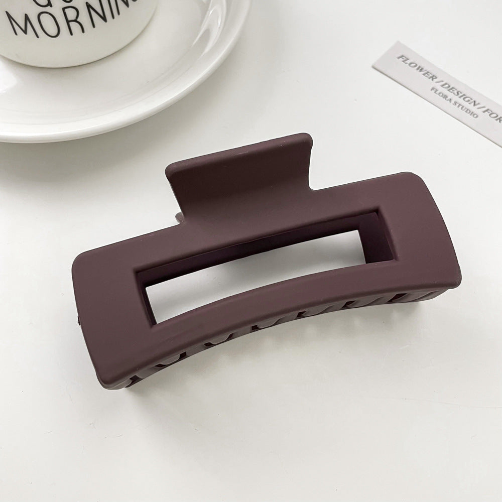 Cute love grab clip girl 2025 new popular high-end disc hair shark clip hairpin hair card headdress