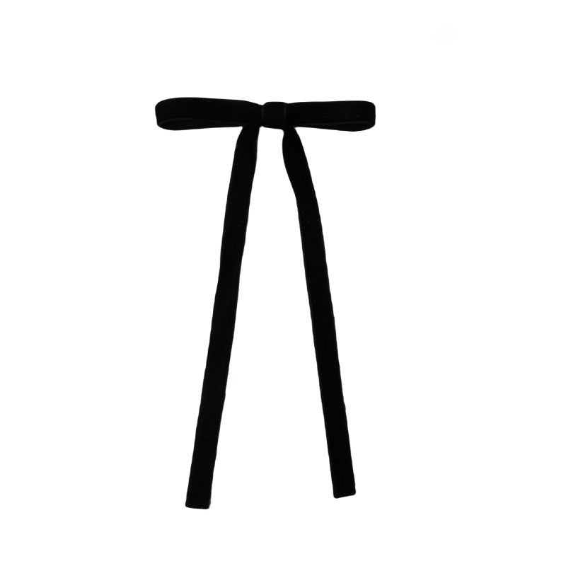 Women's Sweet Solid Color Cloth Handmade Hair Clip