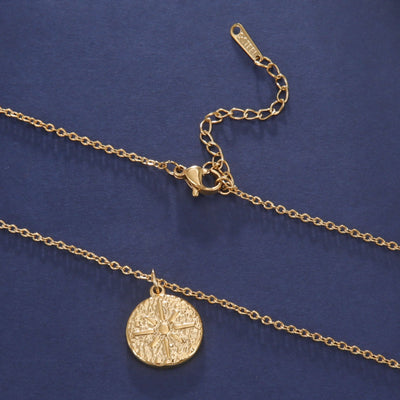 Jewelry Streetwear Sun 304 Stainless Steel Pendant Necklace