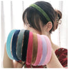simple style plaid cloth hair band 1 piece