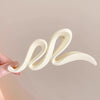 Cute love grab clip girl 2025 new popular high-end disc hair shark clip hairpin hair card headdress