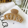 Women's Simple Style Color Block Acetic acid sheets Polishing Hair Claws