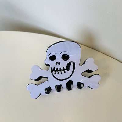 Halloween Cartoon Style Women's Color Block Arylic Polishing Hair Claws