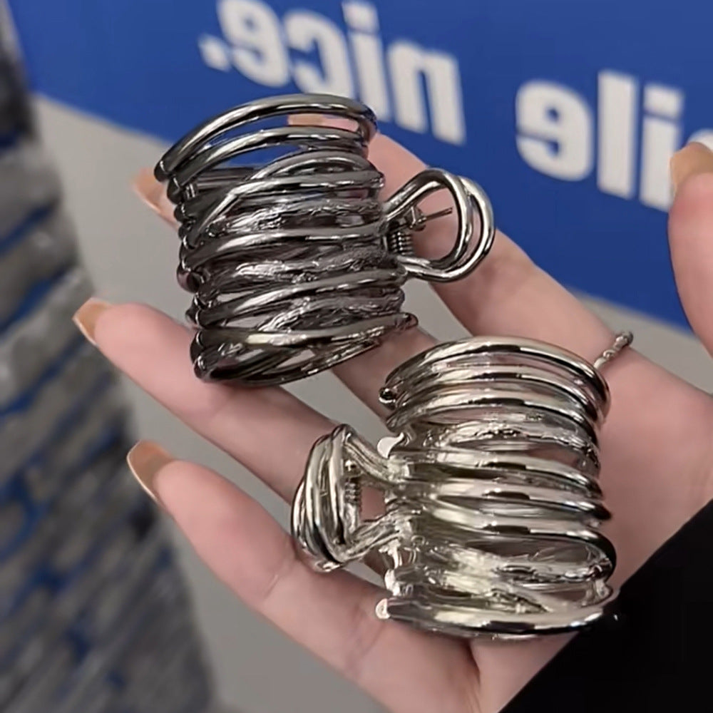 Women's Basic Simple Style Geometric Metal Hair Claws