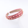 Women's Simple Style Classic Style Color Block Plastic Inlay Zircon Hair Band