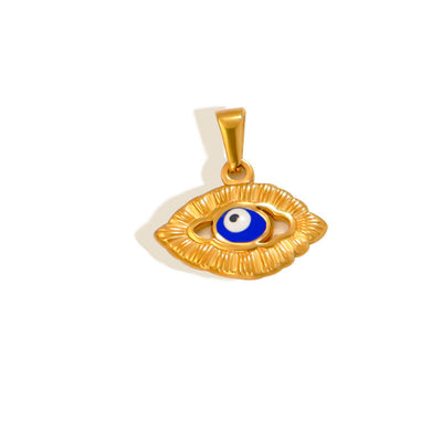 Jewelry Vintage Style Classic Style Devil's Eye 304 Stainless Steel Plating