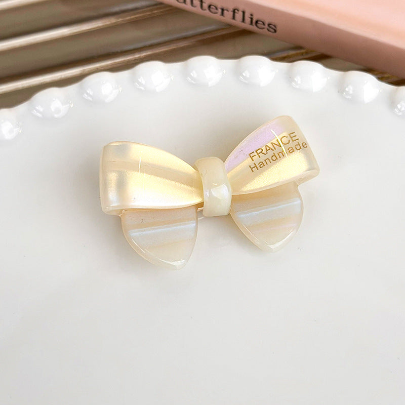Women's Sweet Simple Style Bow Knot Acetic acid sheets Hair Clip Hair Claws