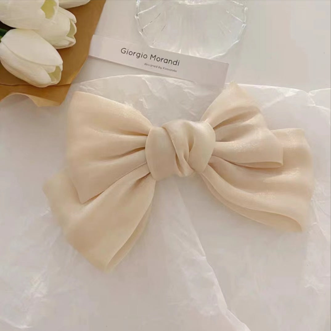 Women's Simple Style Classic Style Bow Knot Cloth Hair Clip