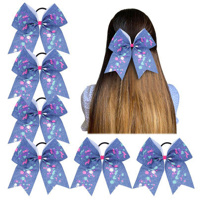 Girl'S Cute Pastoral Bow Knot Thread belt Hair Tie