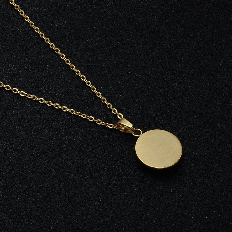 1 Piece Titanium Steel Devil's Eye Pendant