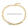 Jewelry Simple Style Geometric 304 Stainless Steel Plating Bracelets Earrings Necklace