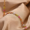 Simple Style Classic Style Geometric 667 Stainless Steel Bracelets In Bulk