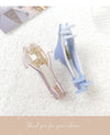 Women's Sweet Dolphin Acetic acid sheets Inlay Rhinestones Hair Claws