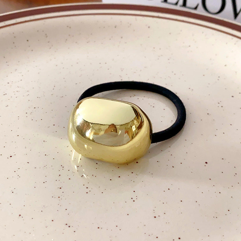 Women's IG Style Simple Style Solid Color Alloy Hair Tie